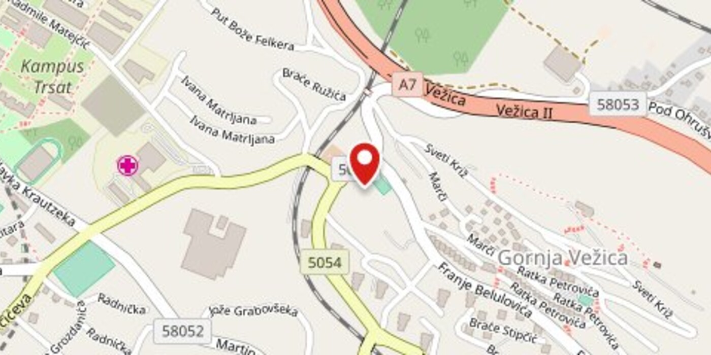 Mapa lokacije Pizzeria Antonio